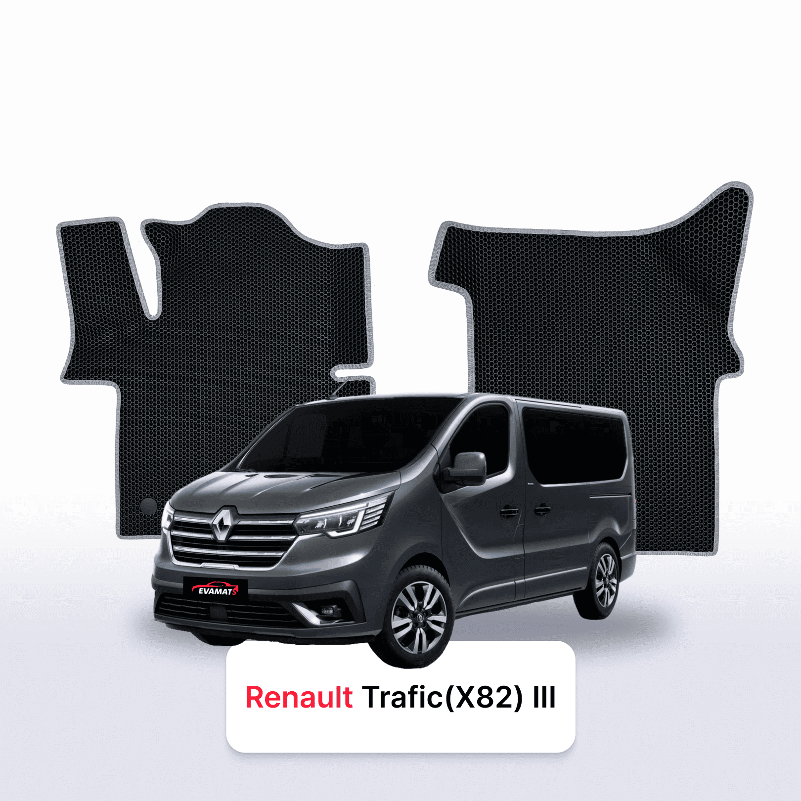 Autokoberce EVA pro Renault Trafic(X82)(L1) 3 gen 2014-2027 r. MINIBUS