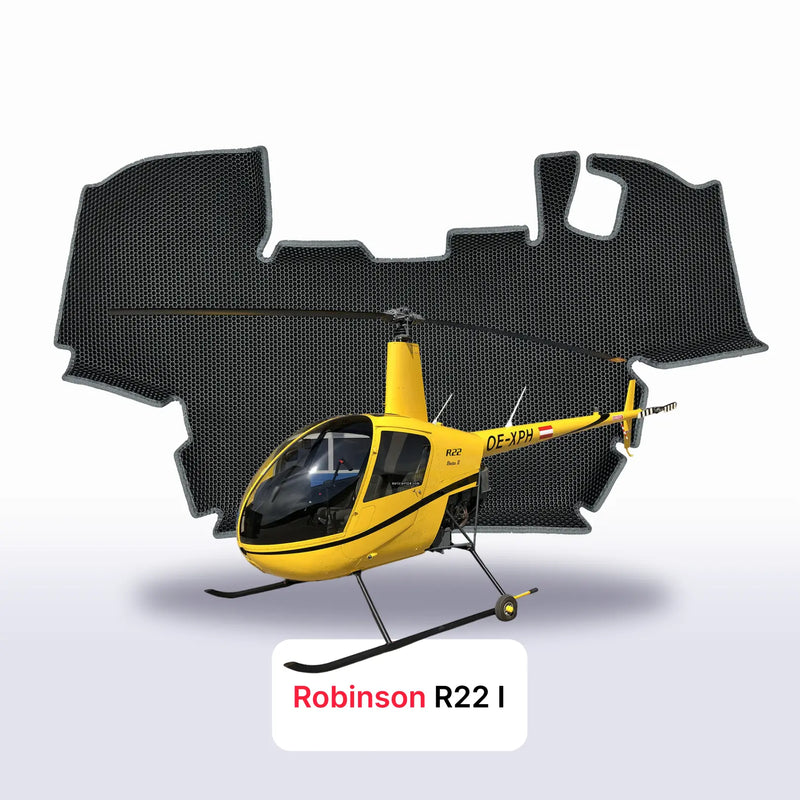 Autokoberce EVA pro Robinson R22 1 gen 1979-2028 r. HELIKOPTER