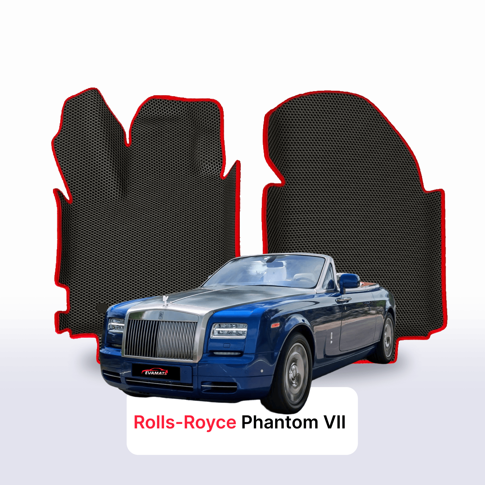 Autokoberce EVA pro Rolls-Royce Phantom 7 gen 2003-2017 r. KABRIOLET