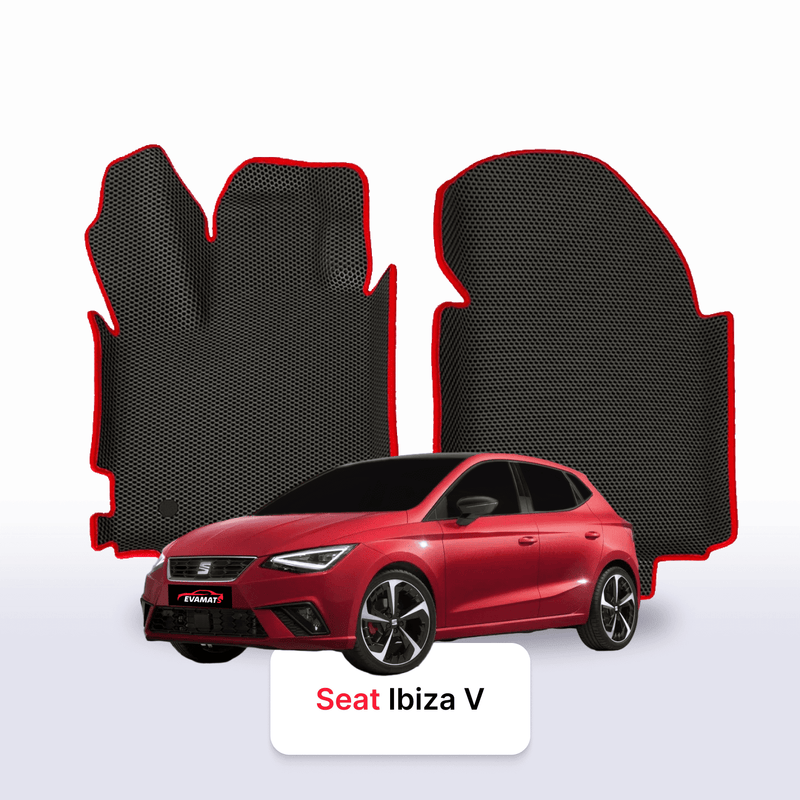 Autokoberce EVA pro SEAT Ibiza 5 gen 2017-2028 r. HATCHBACK 5 dveří