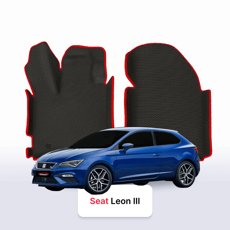 Autokoberce EVA pro SEAT Leon 3 gen 2012-2020 r. HATCHBACK 3 dveře