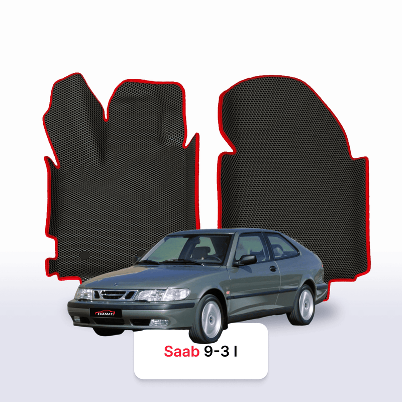 Autokoberce EVA pro Saab 9-3 1 gen 1998-2003 r. HATCHBACK 3 dveře