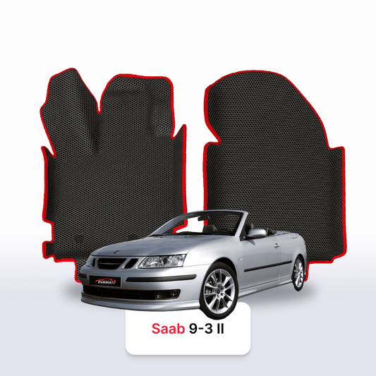 Autokoberce EVA pro Saab 9-3 2 gen 2002-2014 r. KABRIOLET