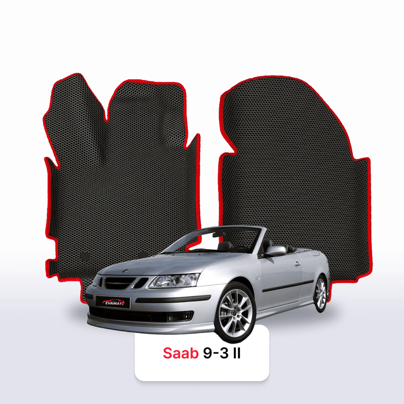 Autokoberce EVA pro Saab 9-3 2 gen 2002-2014 r. KABRIOLET