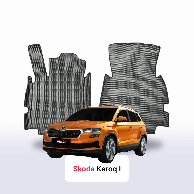 Autokoberce EVA pro Skoda Karoq 1 gen 2017-2028 r. SUV