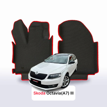 Autokoberce EVA pro Skoda Octavia(A7) pre-facelift 3 gen 2013-2016 r. KOMBI