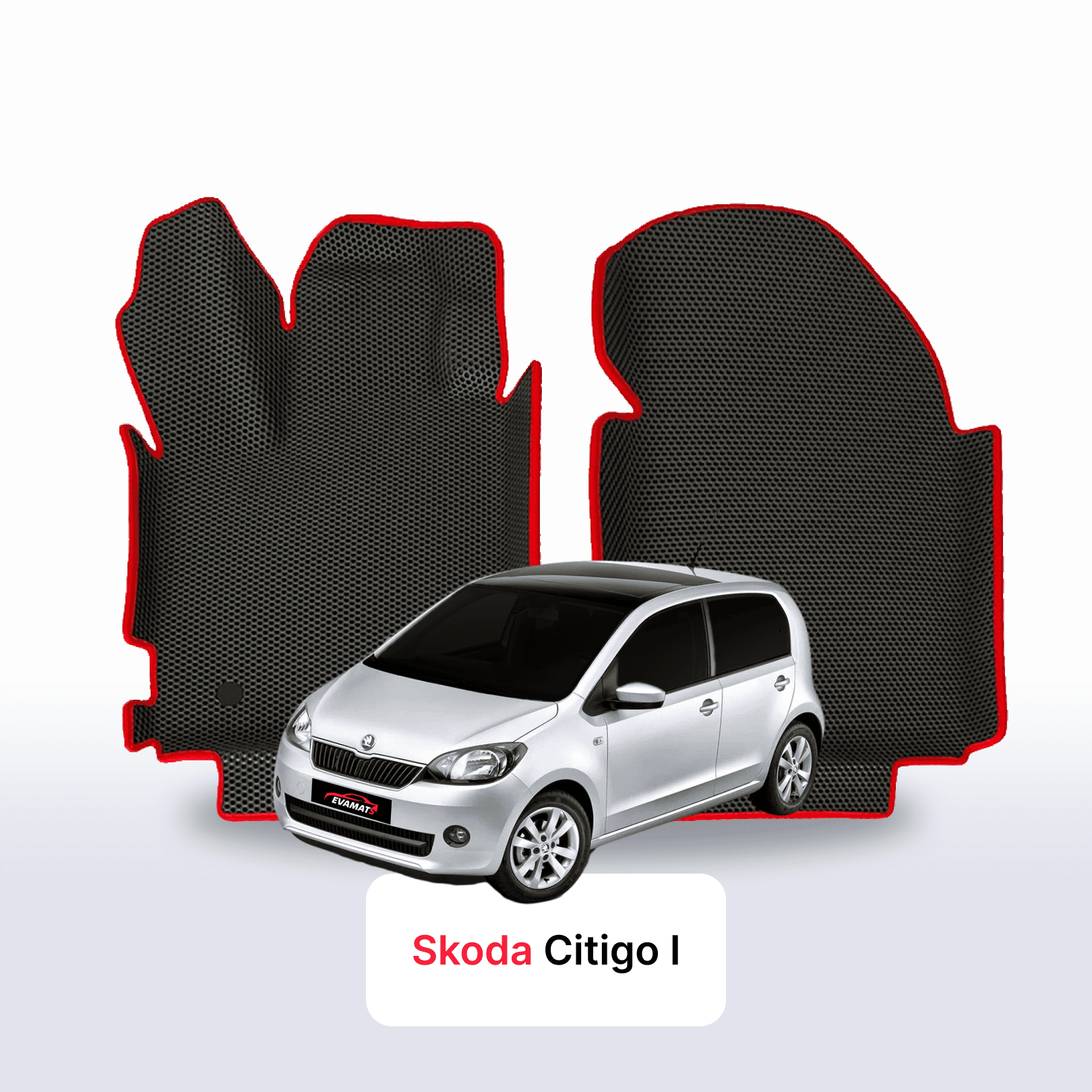 Autokoberce EVA pro Skoda Citigo 1 gen 2011-2020 HATCHBACK 5 dveří
