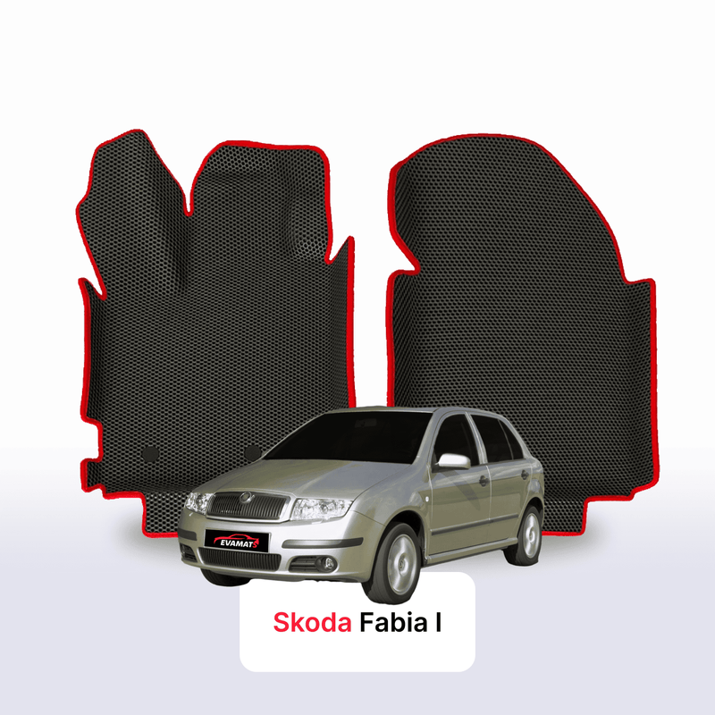Autokoberce EVA pro Skoda Fabia 1 gen 1999-2007 r. HATCHBACK 5 dveří