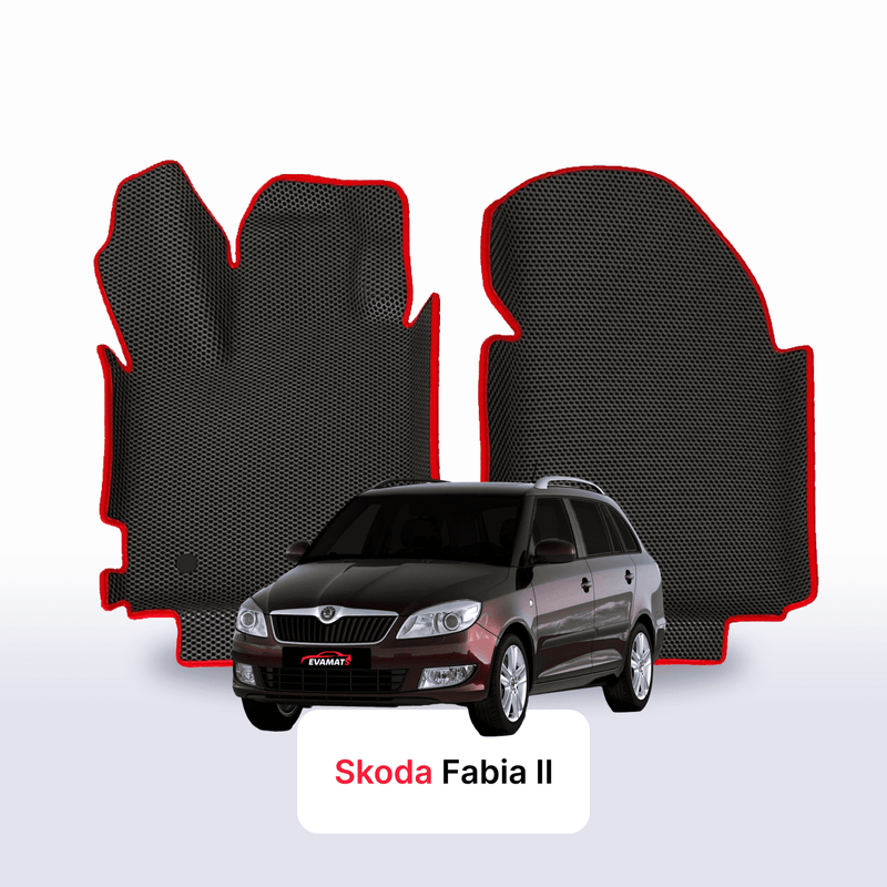 Autokoberce EVA pro Skoda Fabia 2 gen 2007-2014 r. KOMBI