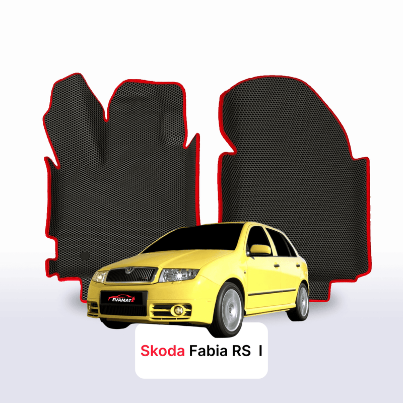 Autokoberce EVA pro Skoda Fabia RS 1 gen 2003-2006 r. HATCHBACK 5 dveří