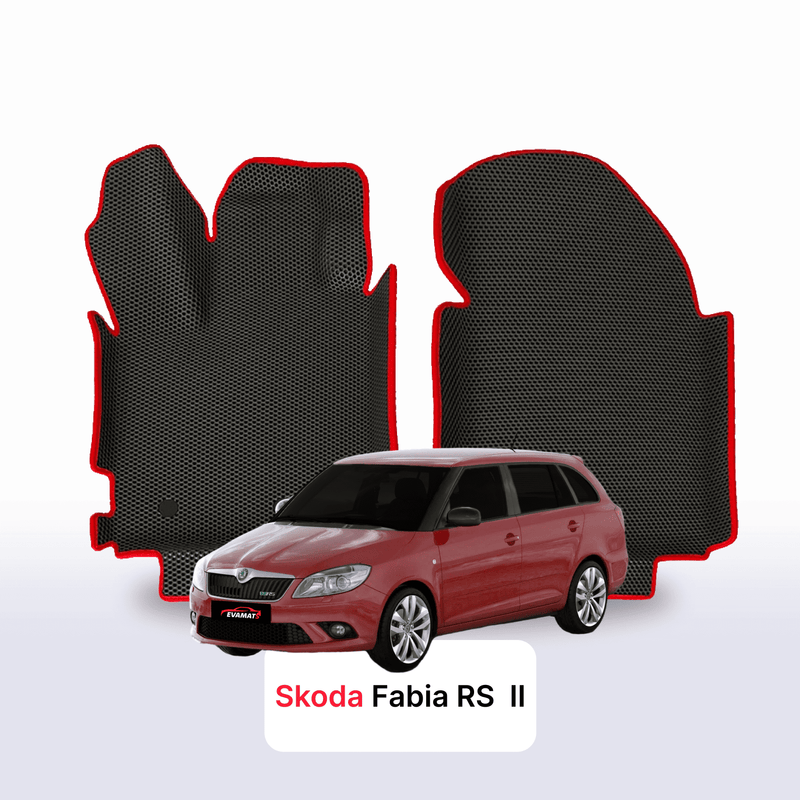 Autokoberce EVA pro Skoda Fabia RS 2 gen 2010-2014 r. KOMBI