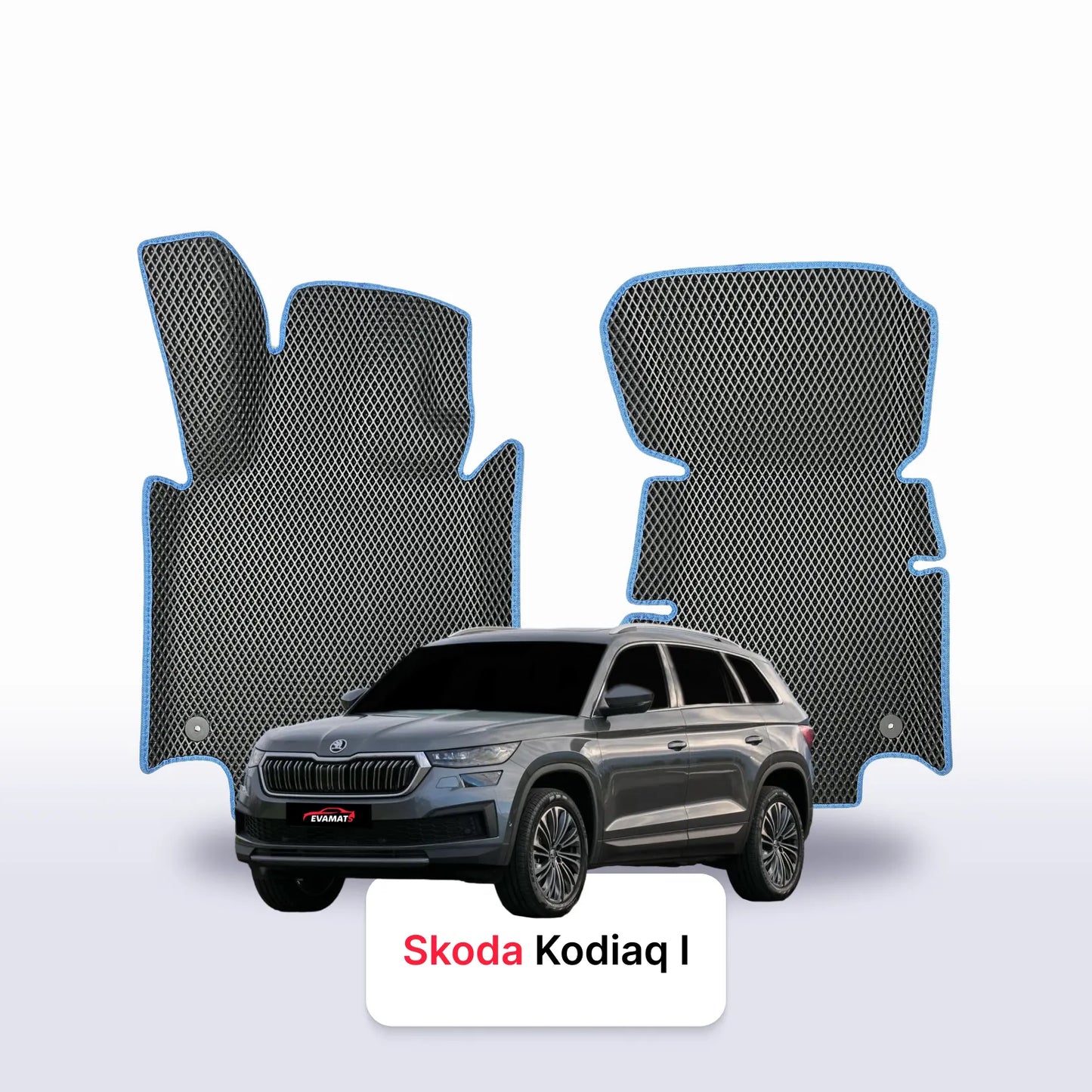 Autokoberce EVA pro Skoda Kodiaq 1 gen 2016-2024 r. SUV