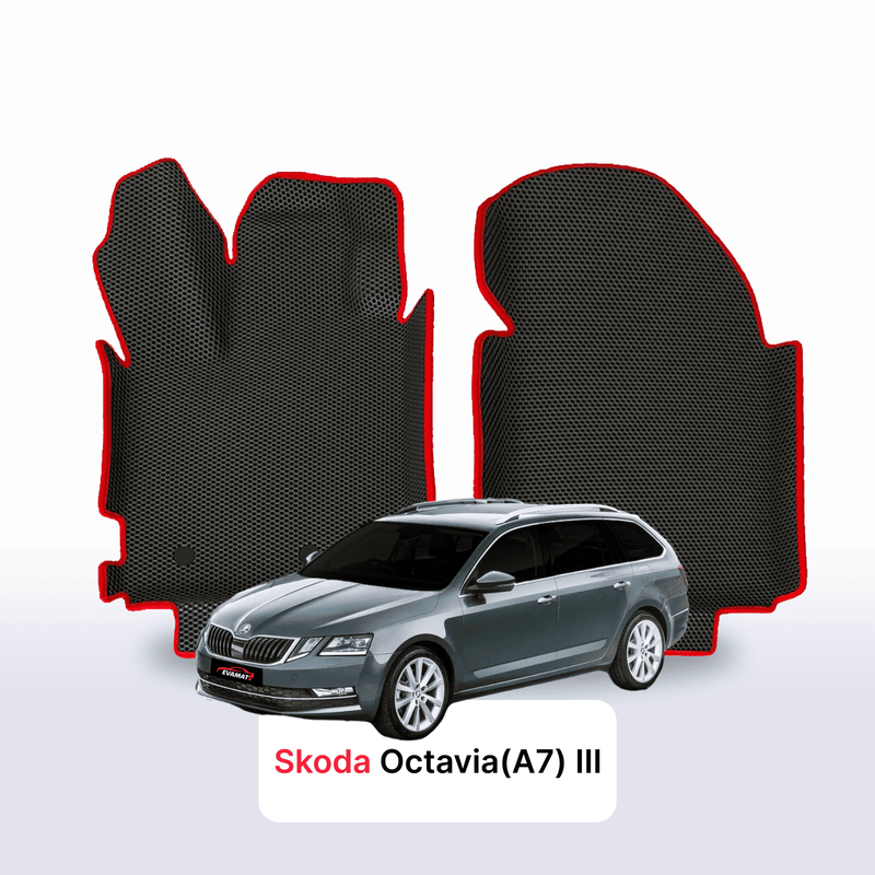 Autokoberce EVA pro Skoda Octavia(A7) facelift 3 gen 2016-2019 r. KOMBI