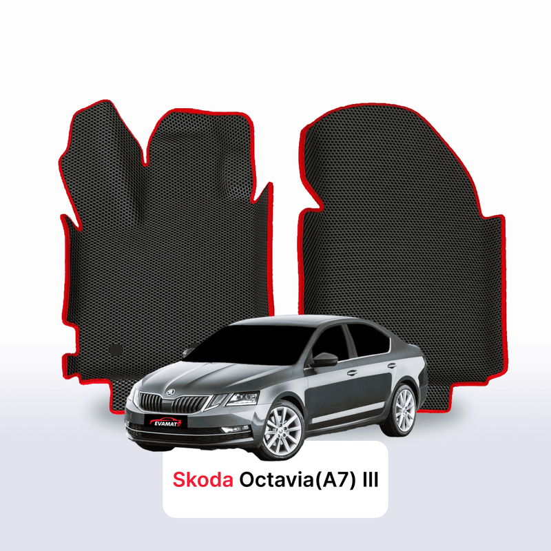 Autokoberce EVA pro Skoda Octavia(A7) facelift 3 gen 2016-2019 r. LIFTBACK
