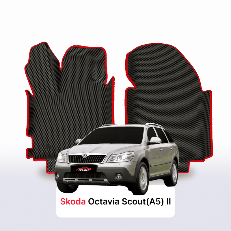 Autokoberce EVA pro Skoda Octavia Scout(A5) 2 gen 2004-2013 r. KOMBI