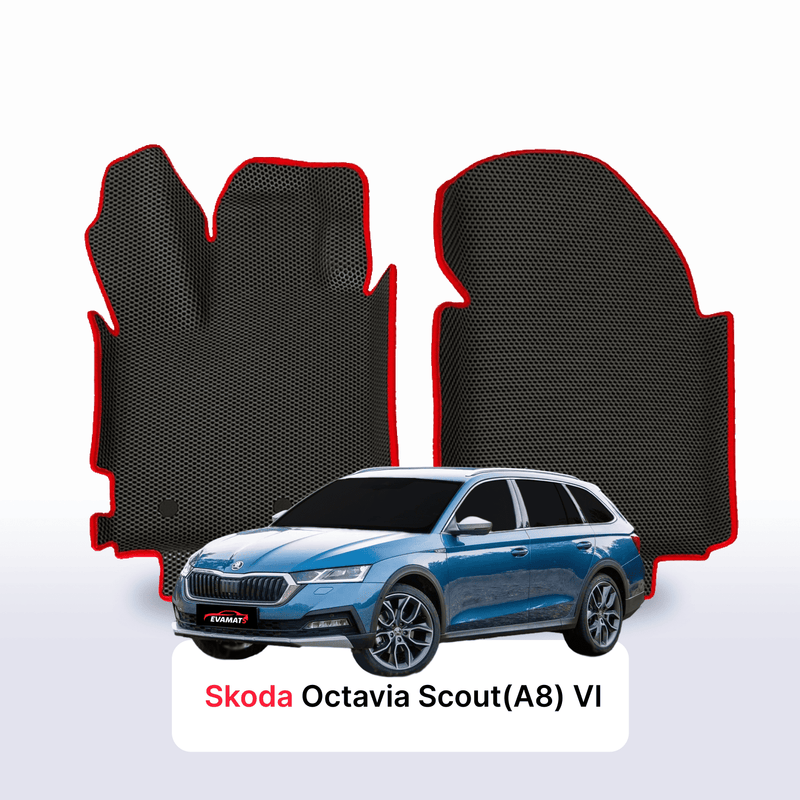 Autokoberce EVA pro Skoda Octavia Scout(A8) 4 gen 2019-2028 r. KOMBI