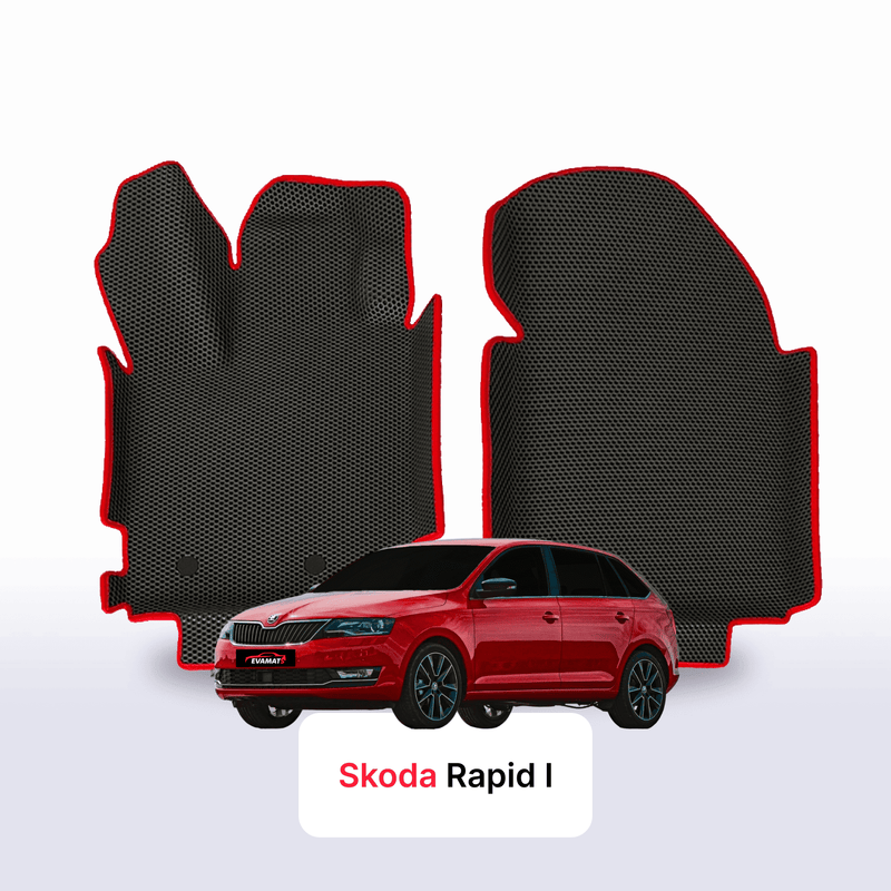 Autokoberce EVA pro Skoda Rapid Spaceback 1 gen 2012-2020 r. HATCHBACK 5 DRZWI