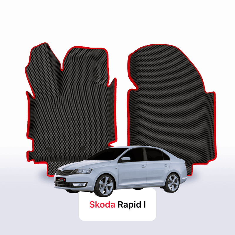 Autokoberce EVA pro Skoda Rapid 1 gen 2012-2020 r. LIFTBACK