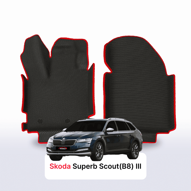 Autokoberce EVA pro Skoda Superb Scout(B8) 3 gen 2019-2025 r. KOMBI