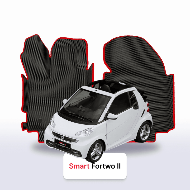 Autokoberce EVA pro Smart Fortwo 2 gen 2007-2015 r. KABRIOLET