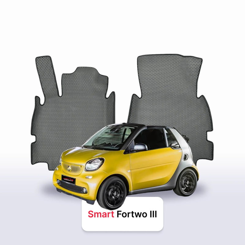 Autokoberce EVA pro Smart Fortwo 3 gen 2014-2024 r. KABRIOLET