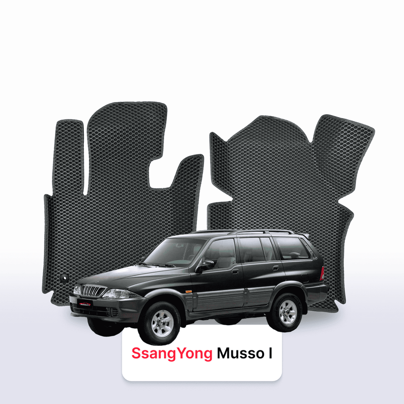 Autokoberce EVA pro SsangYong Musso 1 gen 1993-2006 r. SUV