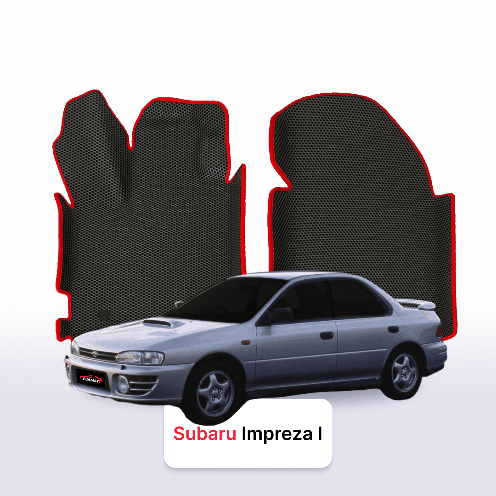 Autokoberce EVA pro Subaru Impreza 1 gen 1992-2000 r. SEDAN