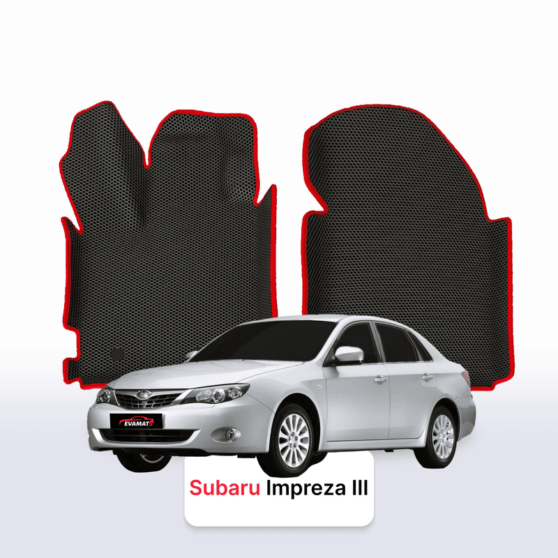 Autokoberce EVA pro Subaru Impreza 3 gen 2007-2011 r. SEDAN