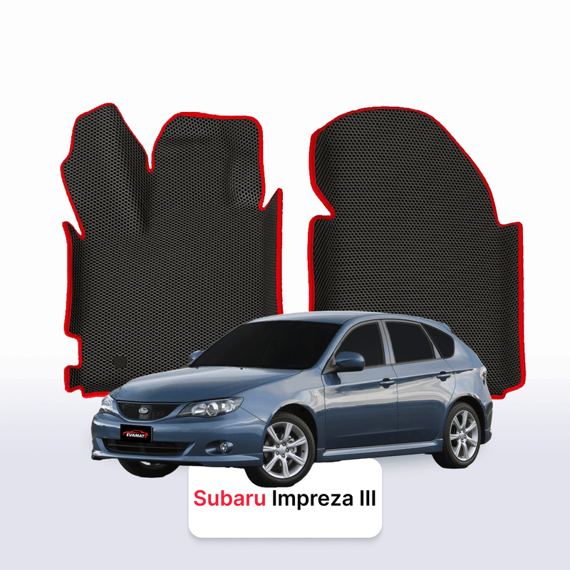 Autokoberce EVA pro Subaru Impreza(GH) 3 gen 2007-2011 r. HATCHBACK 5 dveří