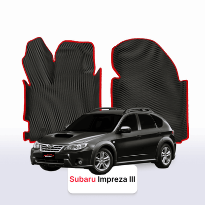 Autokoberce EVA pro Subaru Impreza(XV) 3 gen 2007-2011 r. HATCHBACK 5 dveří