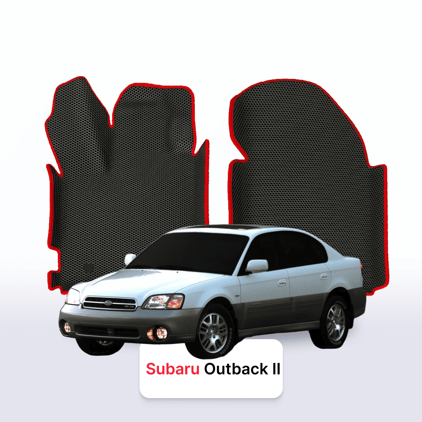 Autokoberce EVA pro Subaru Outback 2 gen 1998-2004 r. SEDAN