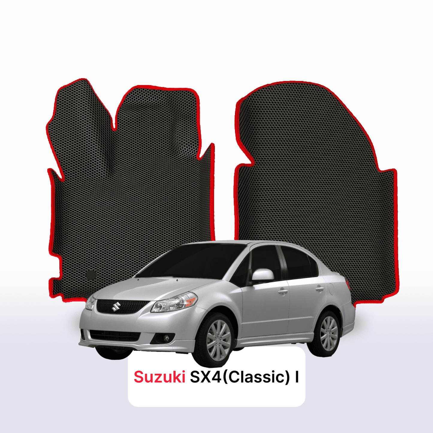Autokoberce EVA pro Suzuki SX4(Classic) 1 gen 2006-2014 r. SEDAN