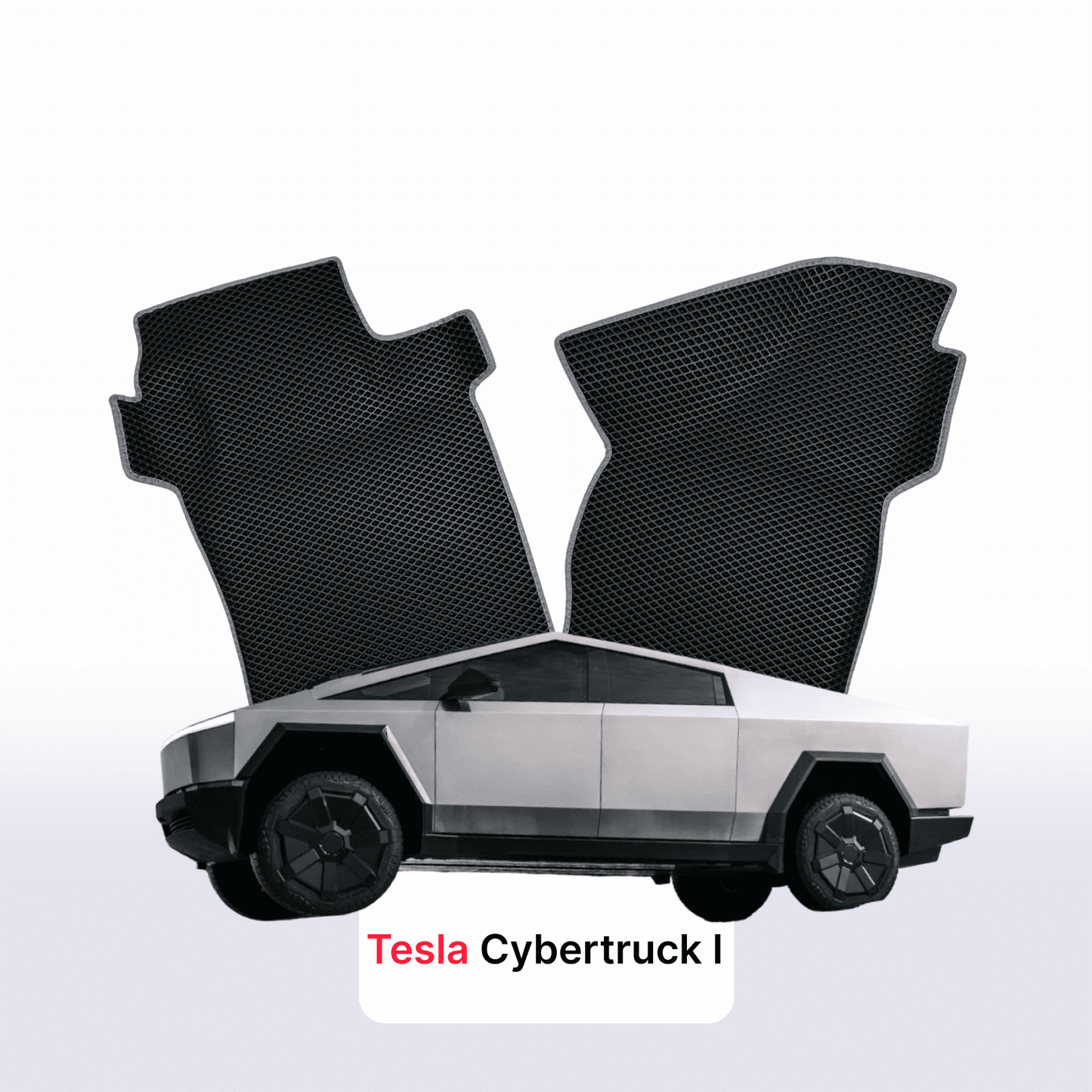 Autokoberce EVA pro Tesla CyberNÁKLADNÍ AUTO 1 gen 2023-2028 r. PICK-UP dvojkabina