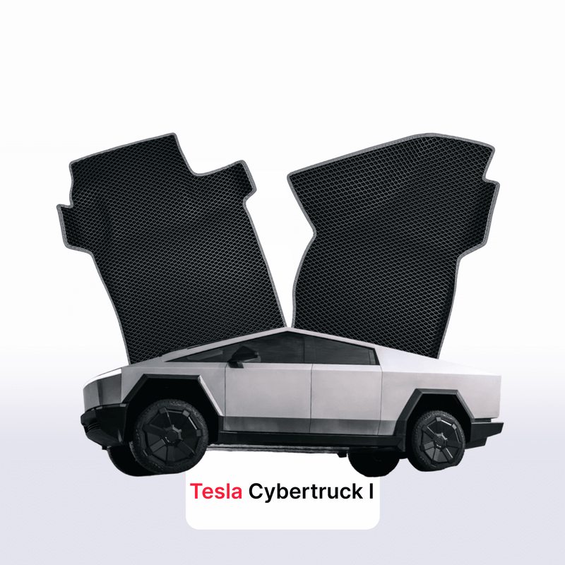 Autokoberce EVA pro Tesla CyberNÁKLADNÍ AUTO 1 gen 2023-2028 r. PICK-UP dvojkabina