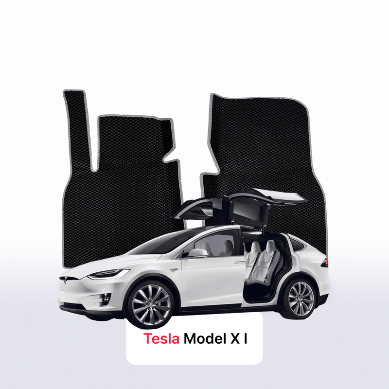 Autokoberce EVA pro Tesla Model X 1 gen 2015-2026 r. Elektro SUV 5 míst