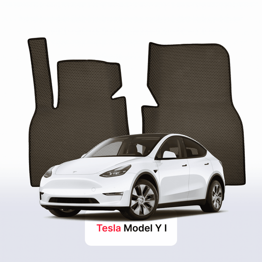 Autokoberce EVA pro Tesla Model Y Long Range 1 gen 2015-2028 r. SUV 5 míst