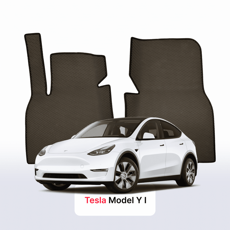 Autokoberce EVA pro Tesla Model Y Long Range 1 gen 2015-2028 r. SUV 5 míst