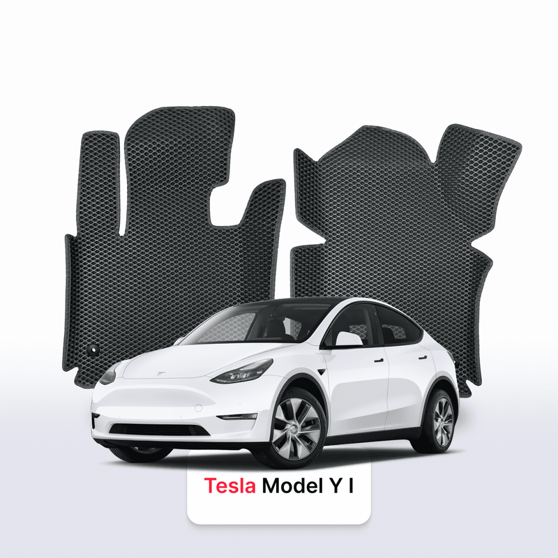 Autokoberce EVA pro Tesla Model Y Long Range 1 gen 2015-2028 r. SUV 7 míst