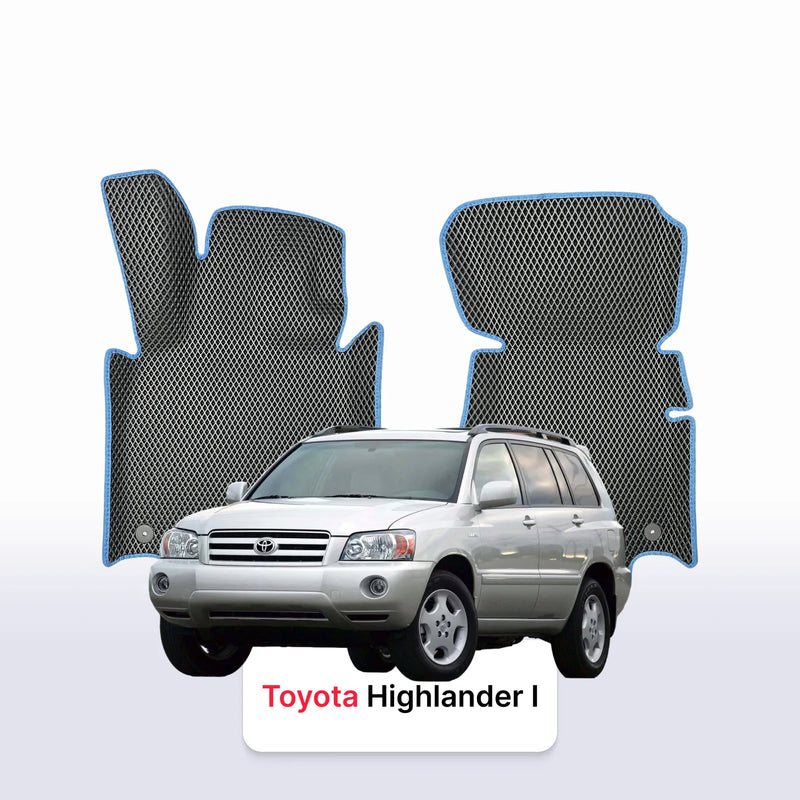 Autokoberce EVA pro Toyota Highlander 1 gen 2001-2007 r. SUV 5 dveří