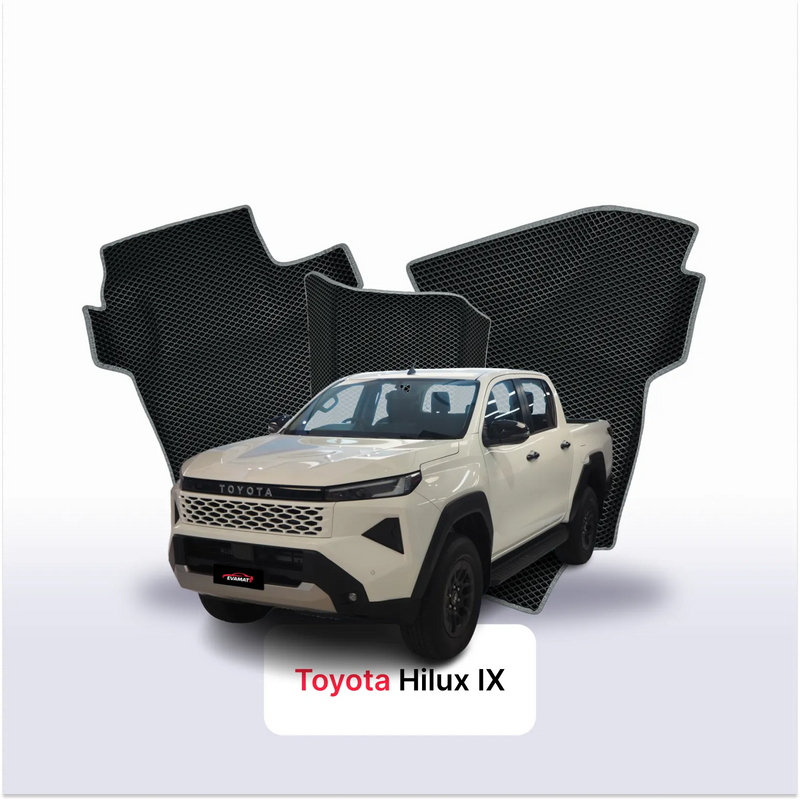 Autokoberce EVA pro Toyota Hilux IX gen 2026-2030 r. PICK-UP dvojkabina