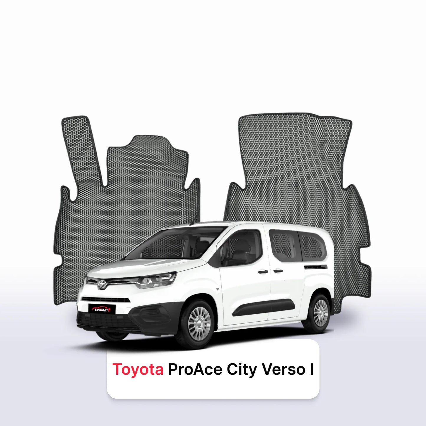 Autokoberce EVA pro Toyota ProAce City verso 2019-2028 r. DODÁVKA LONG