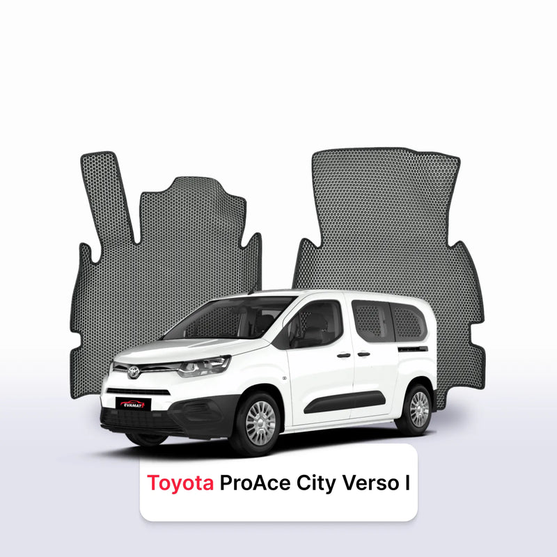Autokoberce EVA pro Toyota ProAce City verso 2019-2028 r. DODÁVKA LONG