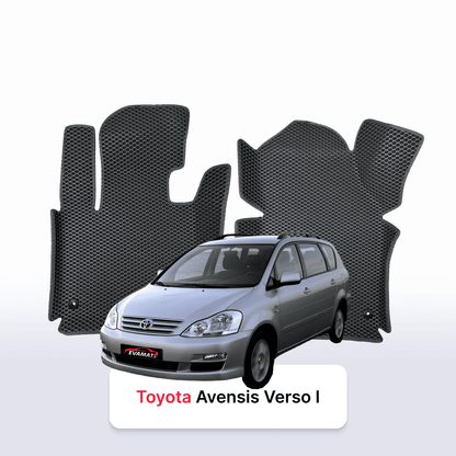 Autokoberce EVA pro Toyota Avensis Verso 1 gen 2001-2009 r. MINIVAN