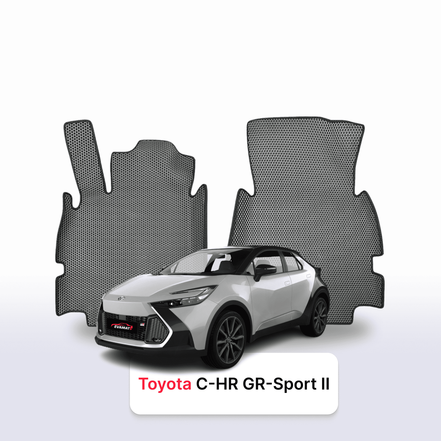 Autokoberce EVA pro Toyota C-HR GR-Sport 2 gen 2023-2028 r. SUV + EVA nášlap