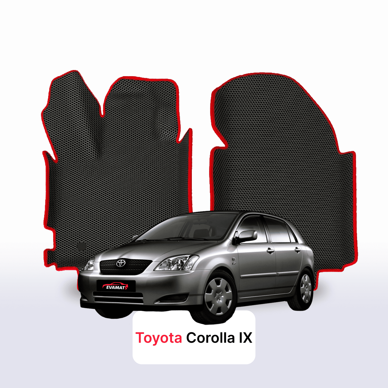Autokoberce EVA pro Toyota Corolla 9 gen 2000-2007 r. HATCHBACK 5 dveří