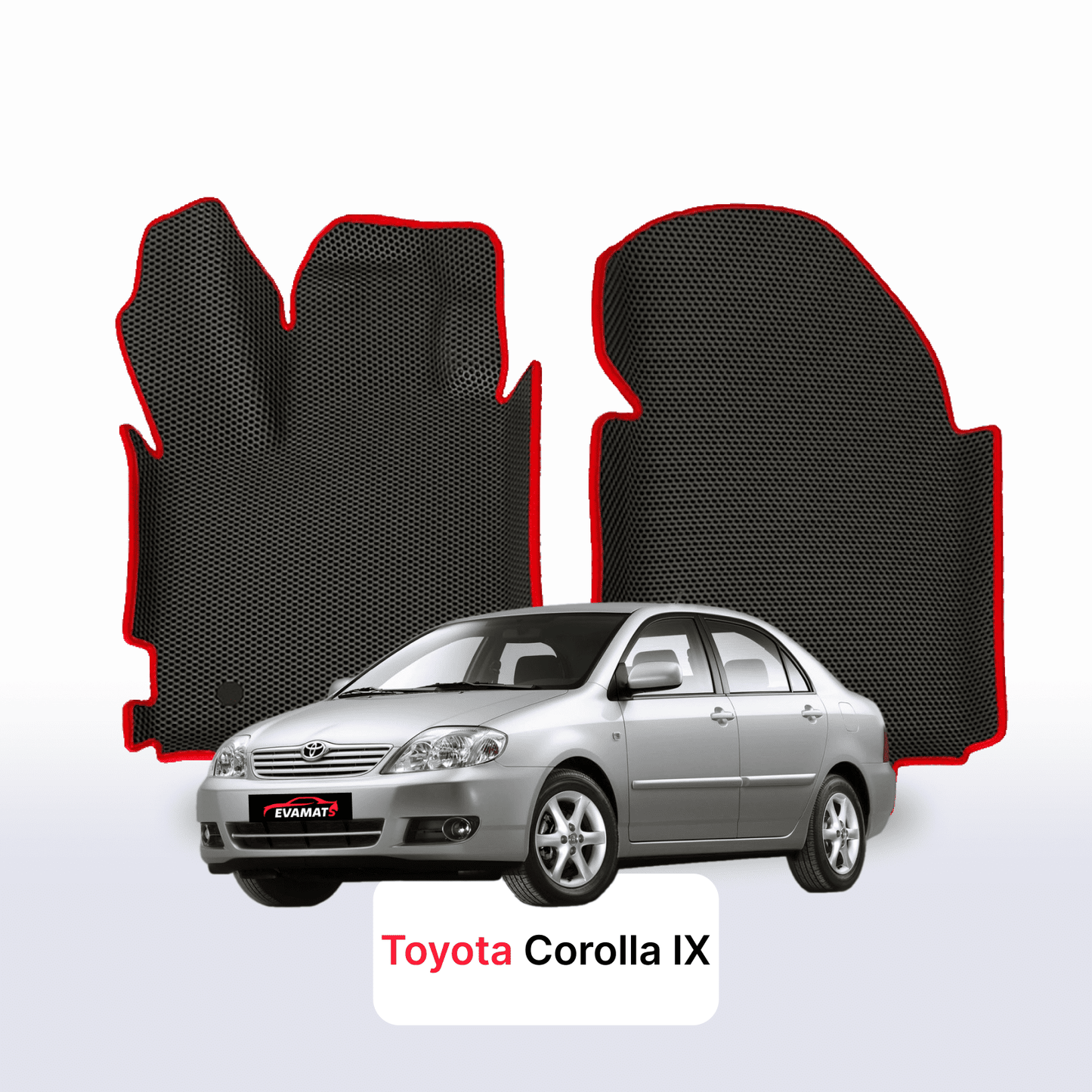 Autokoberce EVA pro Toyota Corolla 9 gen 2000-2007 r. SEDAN