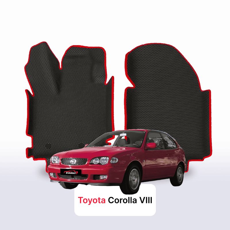 Autokoberce EVA pro Toyota Corolla 8 gen 1997-2002 r. HATCHBACK 3 dveře