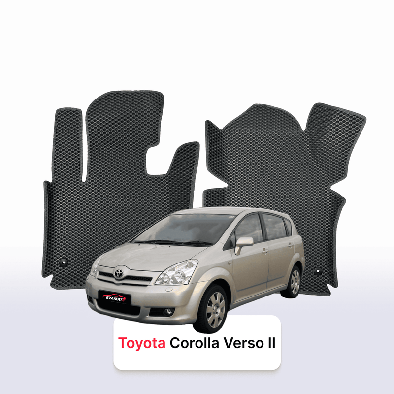 Autokoberce EVA pro Toyota Corolla Verso 2 gen 2004-2009 r. MINIVAN 7 míst