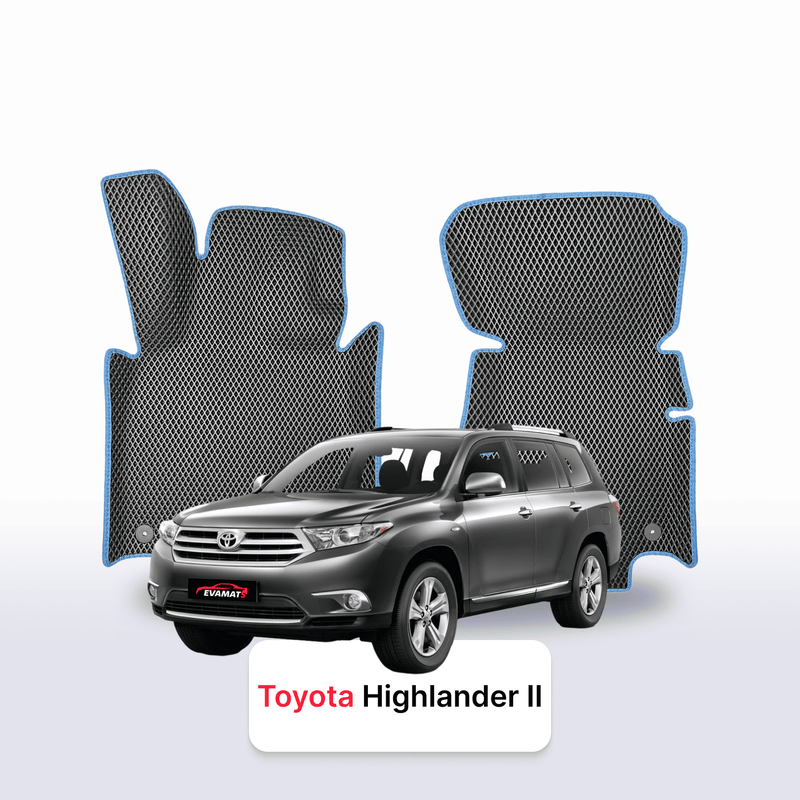 Autokoberce EVA pro Toyota Highlander 2 gen 2007-2013 r. SUV 5 dveříowy