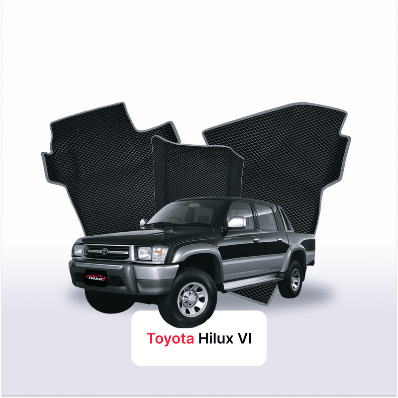 Autokoberce EVA pro Toyota Hilux 6 gen 1997-2005 r. PICK-UP dvojkabina